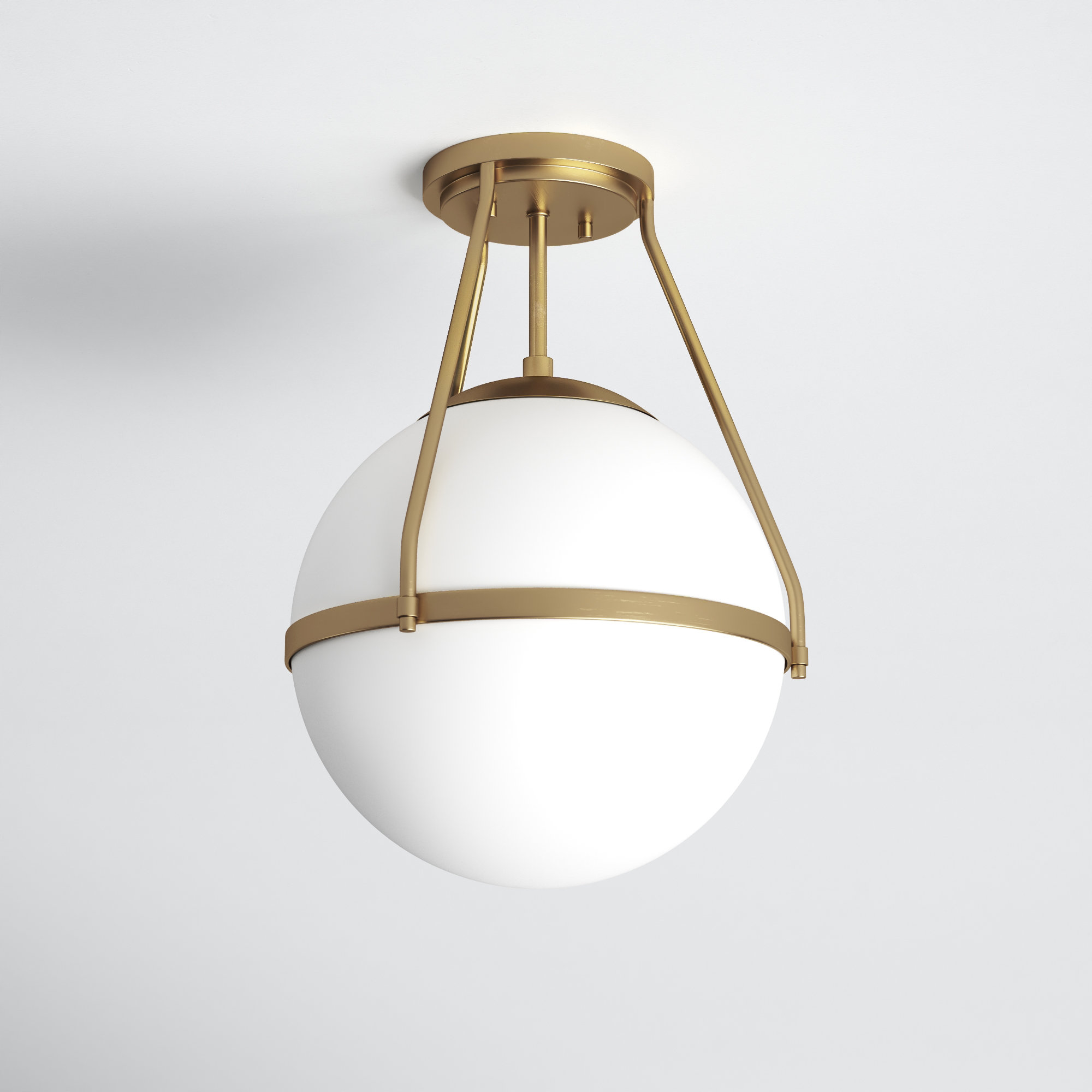 Joss Main Amirah 1 Light 13 Semi Flush Mount Reviews Wayfair